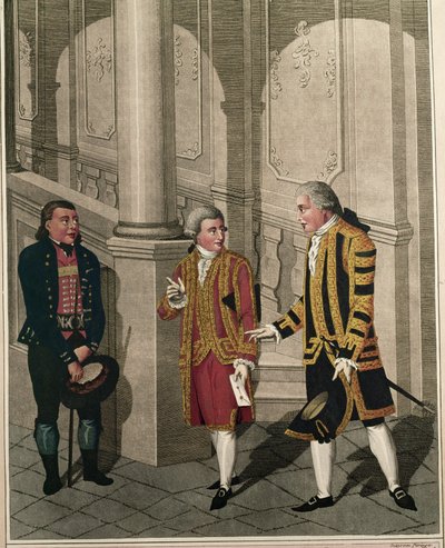 Mladý farmář z města ... od Johann Adolph Opitz