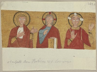 Aus: Sammlung von Umrissen und Durchzeichnungen, Band 1, Blatt 100 od Johann Anton Ramboux