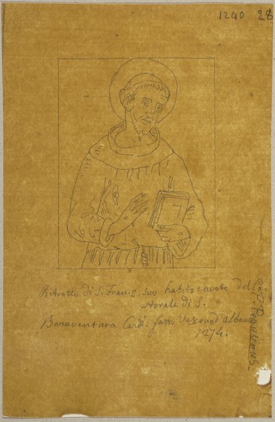 Aus: Sammlung von Umrissen und Durchzeichnungen, Band 2, Blatt 110 od Johann Anton Ramboux