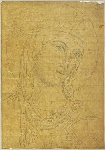 Aus: Sammlung von Umrissen und Durchzeichnungen, Band 6, Blatt 44 od Johann Anton Ramboux