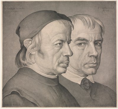 Bratři Eberhardové od Johann Anton Ramboux