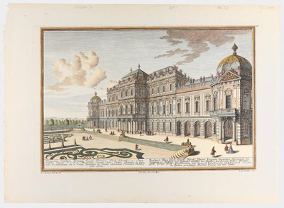 Vyhlídka Vaší Výsosti, Vaše královská Výsosti Vaše Jasnost pan Eugenii Francisci vévoda savojský atd. Rytíři cechovního Vliess, císařského a královského katolického Veličenstva. Dvorní válečný rada Veličenstva a generálporučík, rovněž generální vikáři v It od Johann August Corvinus
