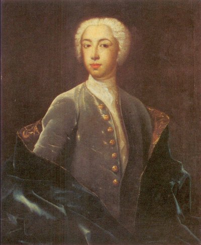 Portrét Fedora Ostermana (1723-1804) od Johann Balthasar Frankart