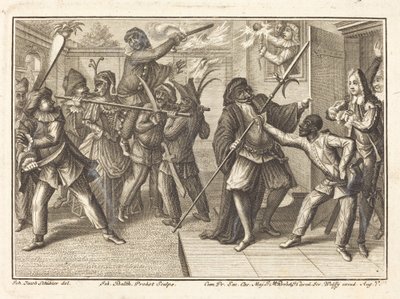 Kapitán znovu získá svou svobodu od Johann Balthasar Probst after Johann Jacob Schübler