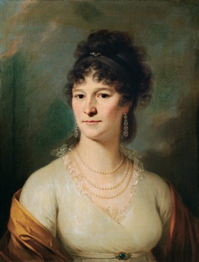 Busta dámy od Johann Baptist Lampi d. Ä.