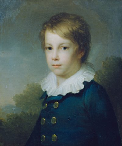 Portrét chlapce I od Johann Baptist Lampi d. Ä.