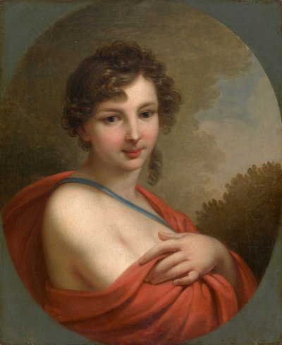 Portrét Eleny Naryshkiny 17851855, 1800 od Johann Baptist von Lampi the Elder