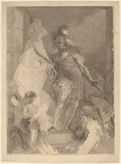 Saint-Florian od Johann Beheim after Franz Anton Maulbertsch