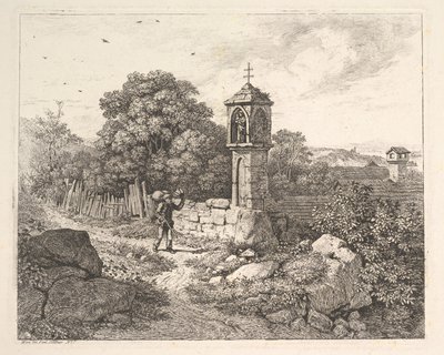 Selský pozdrav sochu Marie, 1817. od Johann Christian Erhard