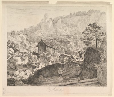 Kolem Muckendorfu, 1818. od Johann Christian Erhard
