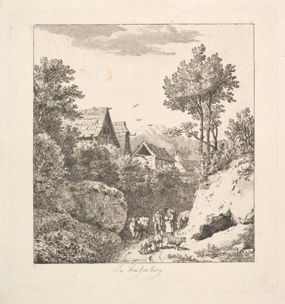 V Regenbergu, 1815. od Johann Christian Erhard