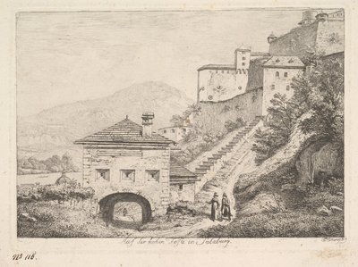 Nejvyšší svátek v Salcburku, 1819. od Johann Christian Erhard