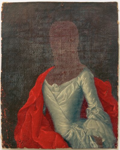 Kostýmní studie dámy od Johann Christian Fiedler