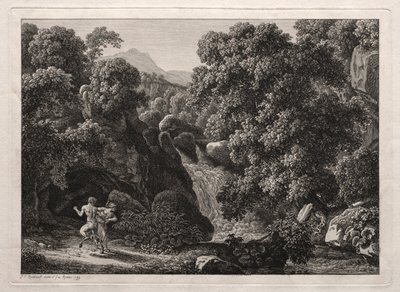 Heroic Landscape: The Satyr and the Nymph od Johann Christian Reinhart