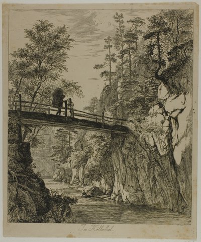 V Höllenthalu od Johann Christoph Erhard