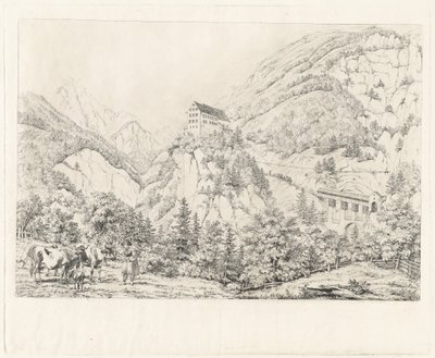 Georgenberg v Tyrolsku od Johann Christoph Erhard and Johann Adam Klein