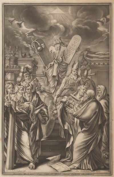Ectypa Bible (obrazová bible) od Johann Christoph Weigel