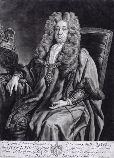 Sir John Houblon (1632-1711) ryl R. Williams od Johann Closterman