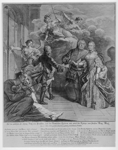 1763 klid Hubertusburgu od Johann David Schleuen