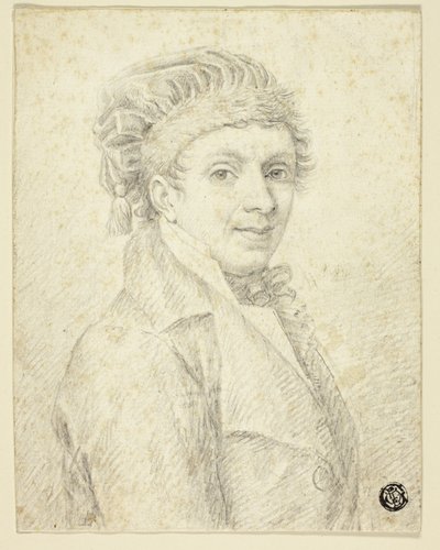 Busta muže v klobouku od Johann Elias Ridinger