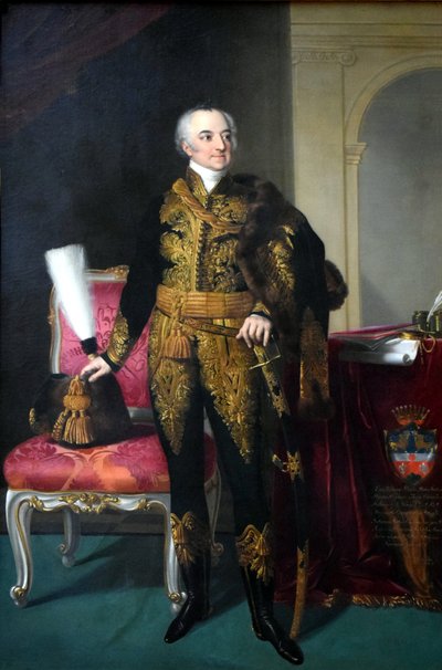 Portrét barona Jánose Malonyaye od Johann Ender