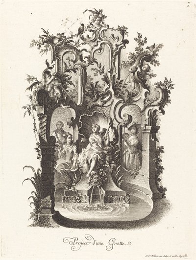 Naplánujte si jeskyni od Johann Esaias Nilson