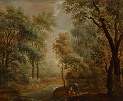 stromová krajina od Johann Evangelist Dorfmeister