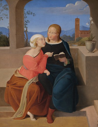 zbožná hodina od Johann Evangelist Scheffer von Leonhardshoff