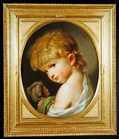 Portrét umělcovy dcery od Johann Friedrich August Tischbein