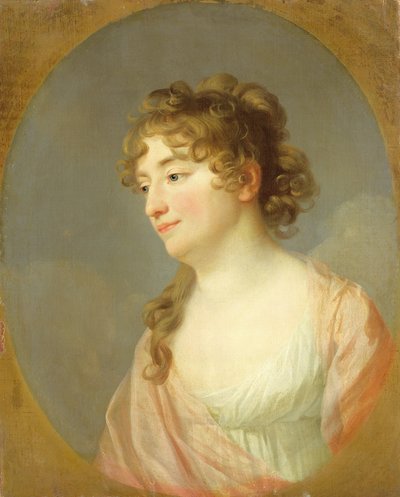 Kriegsraetin Wilhelmine Schmidt, kolem roku 1800 od Johann Friedrich August Tischbein