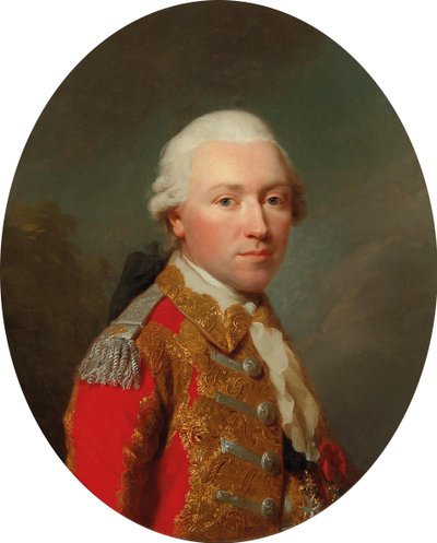 Portrét Louis-Francois, markýz z Chambray 1737-1807, 1776. od Johann Friedrich August Tischbein