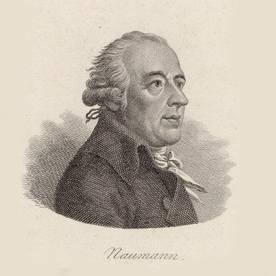 Portrét skladatele Johanna Gottlieba Naumanna 1741-1801. od Johann Friedrich Bolt