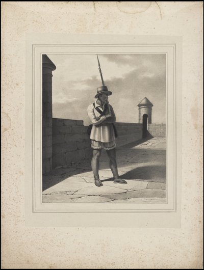 Kokoelma Waldeckin alkuperäisiä taideteoksia Mesoamerikkasta, laatikko 9/22 od Johann Friedrich Maximilian von Waldeck