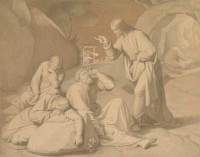 Kristus v zahradě Getsemanské, 1848. od Johann Friedrich Overbeck
