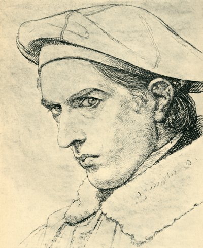 Johann Friedrich Overbeck, c1844, 1943. od Johann Friedrich Overbeck