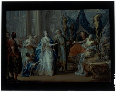 Antiochos a Stratonike od Johann Georg Platzer