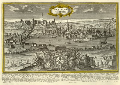 Namur, c1740. od Johann Georg Ringlin