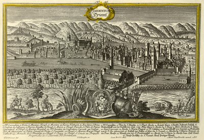 Trent, c1740. od Johann Georg Ringlin