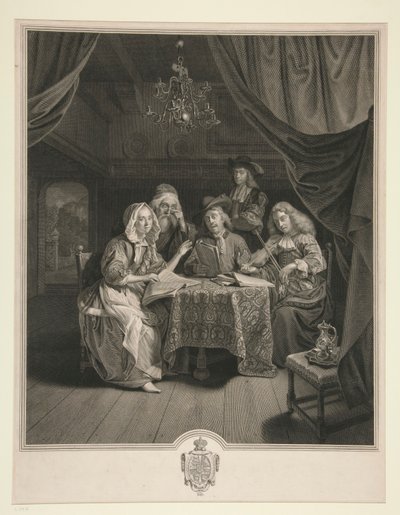Rodinný koncert od Johann Georg Wille