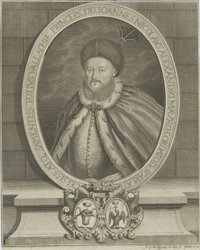 Nicolaos Mavrocordatos 1680-1730, 1721. od Johann Georg Wolfgang