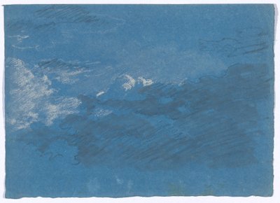 Studie mraků od Johann Georg von Dillis