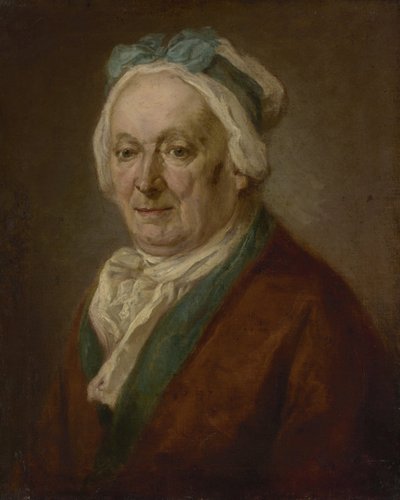 Portrét muže s ospalou hlavou od Johann Georg von Edlinger