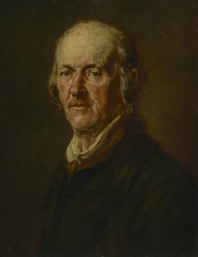 Portrét starého muže od Johann Georg von Edlinger