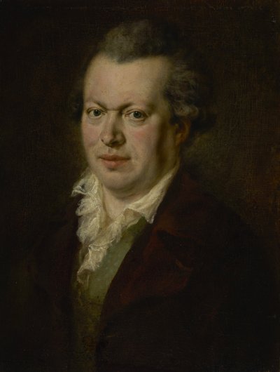 mužský portrét od Johann Georg von Edlinger