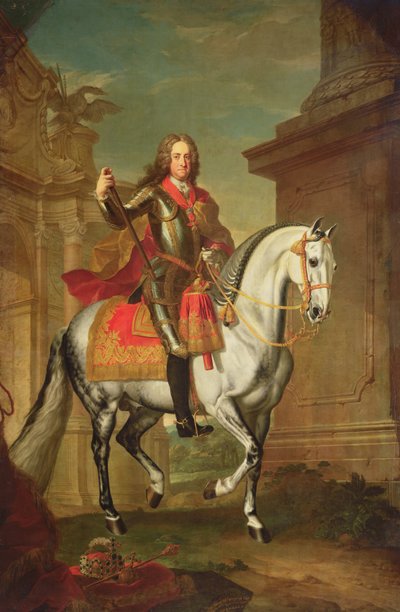 císař Karel VI. (viz také 67400), od Johann Gottfried Auerbach