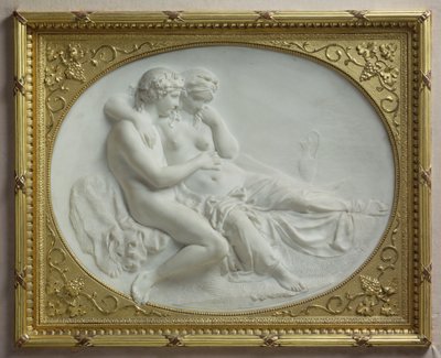 Bacchus uklidňuje Ariadnu, 1793 (mramor) od Johann Gottfried Schadow