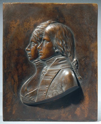 Fridrich Vilém III. jako korunní princ s manželkou Luise von Mecklenburg-Strelitz od Johann Gottfried Schadow