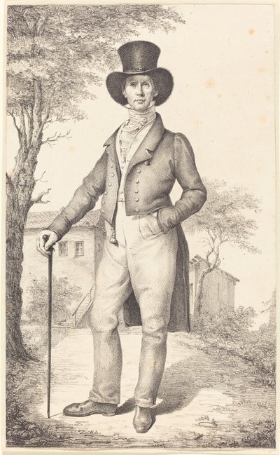 Vrchní vládní auditor Rudolf Schadow (Umělcův bratr) od Johann Gottfried Schadow