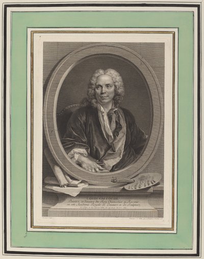 Louis Galloche od Johann Gotthard Müller, after Louis Tocqué