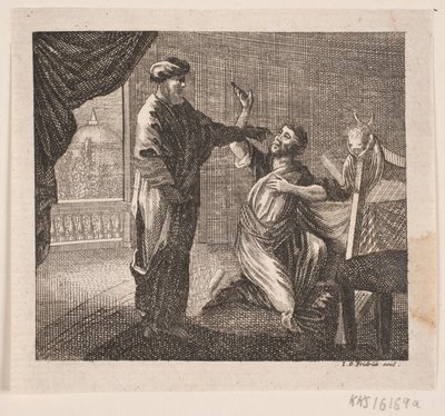 Viněta pro H. Niemeyera "Biblické charakteristiky" od Johann Gottlieb Friedrich